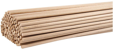 Drewniane patyczki do kwiatów firmy Creativ cc 60 cm × 8 mm 10 sztuk