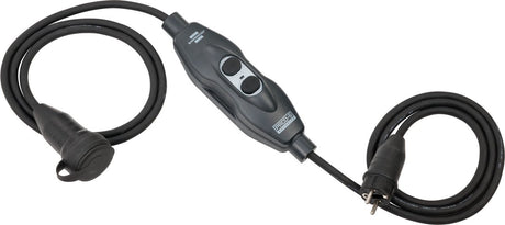 Brennerstuhl professional prcd-s Advanced z ochronnym kablem przejściowym o długości 3 m do stosowania na placach budowy i do stałego użytku na zewnątrz ip44 (mobilna ochrona osobista z olejoodpornym gumowym kablem h07rn-f 3g1.5, zgodnie z dguv 203-006)