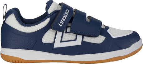 Brabo force junior indoor hockeyschoenen navy white