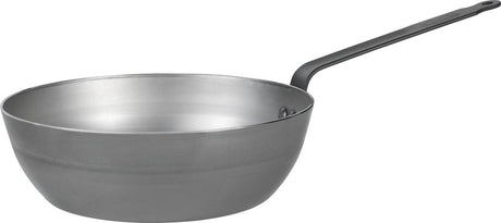 Kupujący mineralna czarna patelnia 28 cm – blacha stalowa – bez pfas – profesjonalne pieczenie – nadaje się do indukcji
