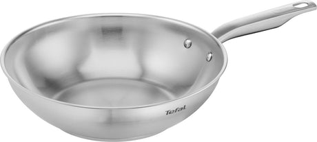 Tefal virtuoso - patelnia wok - ø28 cm - stal nierdzewna - nadaje się na indukcję - trwała