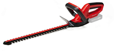 Akumulatorowe nożyce do żywopłotu Einhell GC-CH 1846 li solo - power x-change - 18 V Li-Ion - długość cięcia: 46 cm - rozstaw zębów: 15 mm - ergonomiczny uchwyt - nie zawiera. akumulator i ładowarka