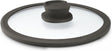 Berghoff leo glazen deksel stone - ø 28cm - grijs -