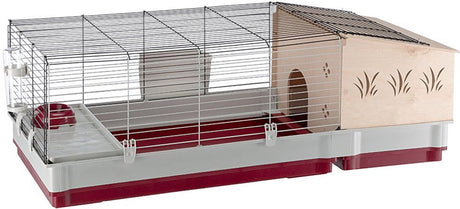 Klatka dla gryzoni Ferplast krolik 140 plus - drewno - 142 x 60 x 50 cm