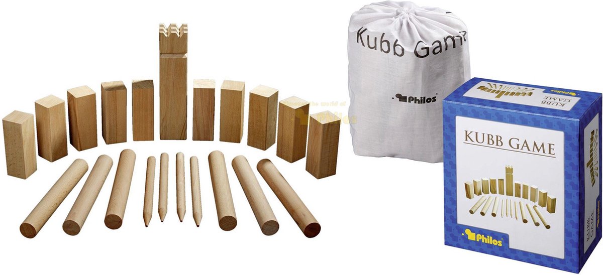 Oryginalna gra Philos Beechwood Kubb