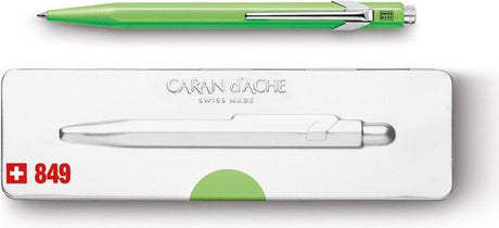 Długopis Caran d'ache 849 popline w kolorze fluorescencyjnej zieleni
