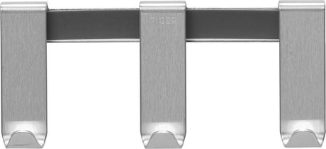 Tiger basic - wieszak na ręcznik do kabiny prysznicowej 6-8 mm - stal nierdzewna szczotkowana