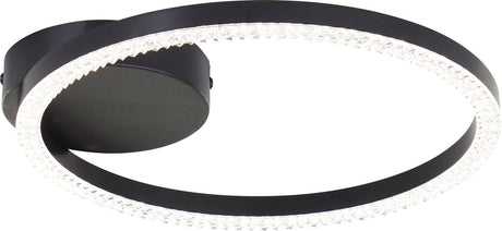 Brilliant Aurelia - lampa sufitowa - kryształowa LED 11w - 4000k - czarna
