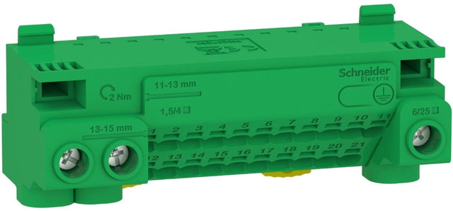 Schneider aardingsklem 24 aansluitingen - lgyt1e24