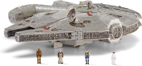 Jazwares Star Wars zawiera pojazd Millennium Falcon o średnicy 23 cm