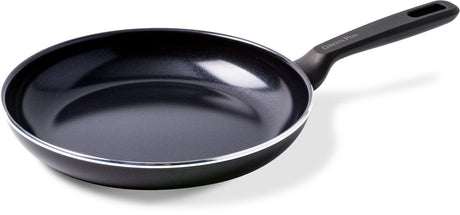 Patelnia Greenpan Memphis 20cm - powłoka nieprzywierająca niezawierająca pfas - patelnia indukcyjna - patelnia ceramiczna - można piec w piekarniku do 160°c - zimne uchwyty - bez pokrywki - czarna