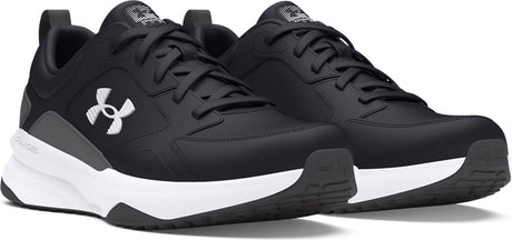 Męskie tenisówki Under Armour ua Charged Edge-blk - czarny - Castle Rock - biały
