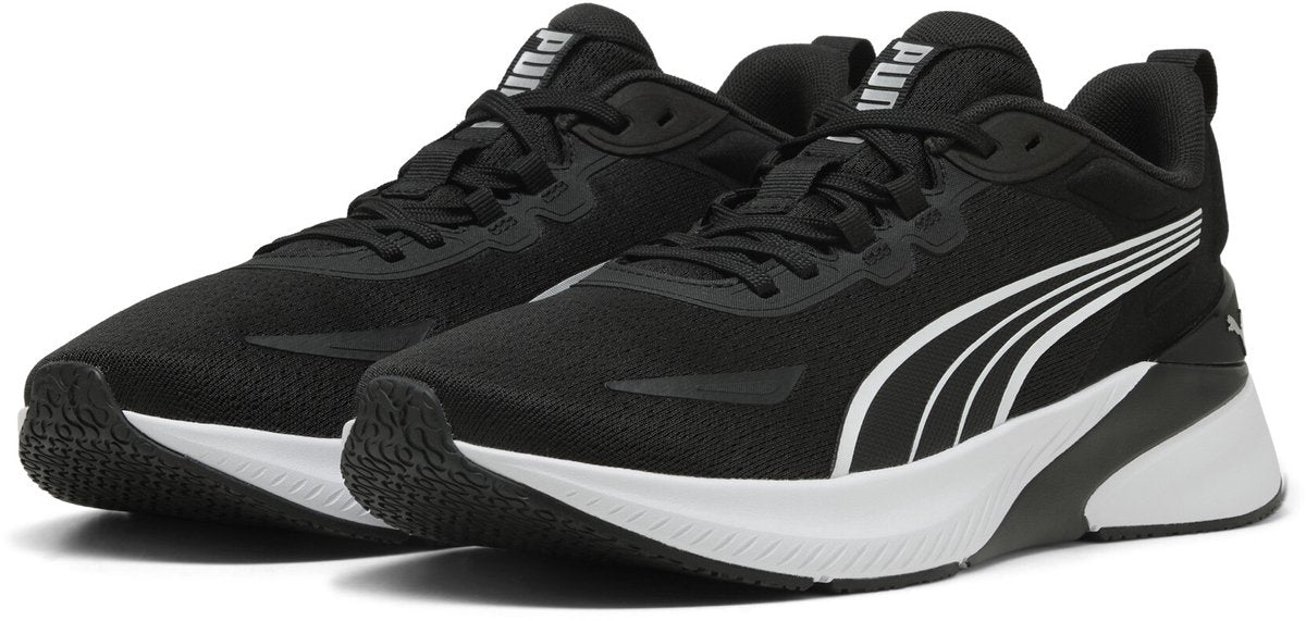 Puma agile lite tr unisex sportschoenen - black- white- silver 38