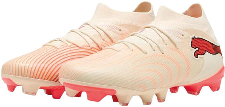 Puma future 9 match fg ag wn's dames sportschoenen - sugared almond- white-ultra red- black 38