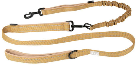 Explor duvoplus Ultimate Fit smycz 2w1 klasyczna dla psów 180cm-16mm miodowo-złota