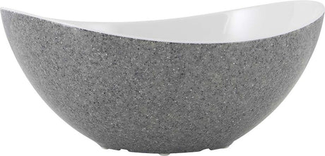 Gimex - solid line - saladeschaal - granite - grijs - 1 stuk