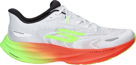 Męskie buty sportowe Skechers skx aero spark - białe, wielokolorowe