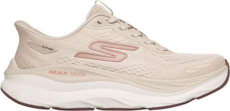 Skechers max run dames sportschoenen - naturel 37