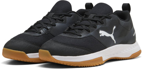 Puma varion 3 jr unisex sportschoenen - black- white 38
