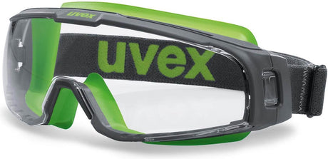 Okulary ochronne uvex u-sonic 9308245 czarno-zielone