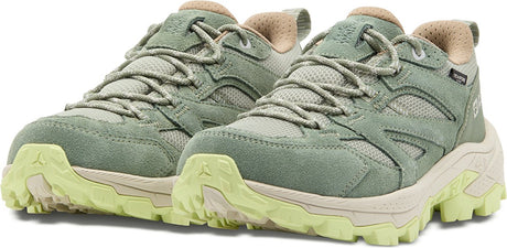 Damskie buty turystyczne Jack Wolfskin vojo tour texapore low w - eukaliptusowy - 40