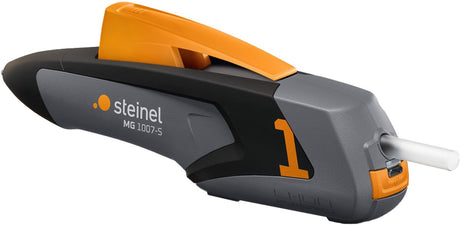 Pistolet do klejenia Steinel akumulatorowy mobilny klej 1007-s - 30w - 3g min - akumulatorowy pistolet do klejenia - do sztyftów kleju ⌀7mm - w komplecie. 3 sztyfty kleju Kabel do ładowania USB