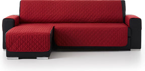 Bellmarti duo quilt chaise longue prawy - 200cm szerokości - szary