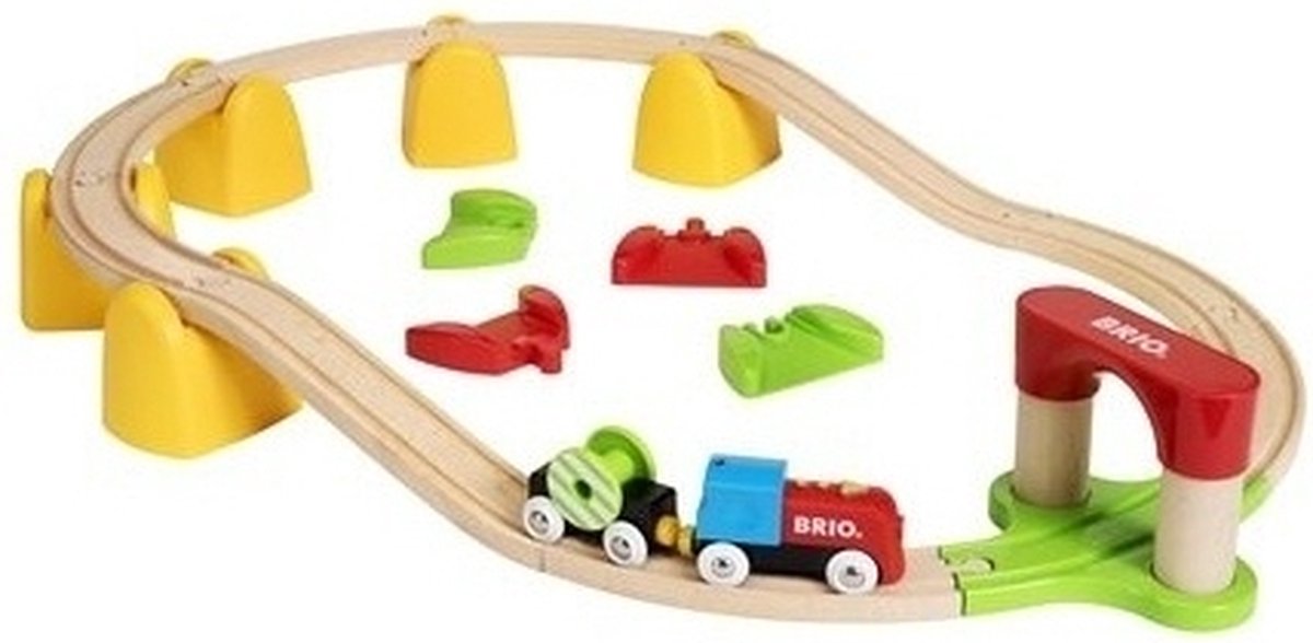 Brio mój pierwszy zestaw kolejki na baterie - 33710