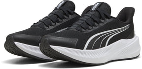 Buty sportowe unisex Puma dasher lite sliptech jr - czarno-białe