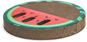 Zabawka do drapania Beeztees melon - zabawka dla kota - karton do drapania - drapak - 45x45x6 cm