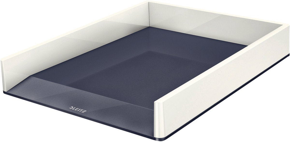 Leitz brievenbak wow a4 wit grijs | 4 stuks