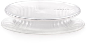 Lékué vershouddeksel - 2 x ø 8,5 cm - siliconen - transparent
