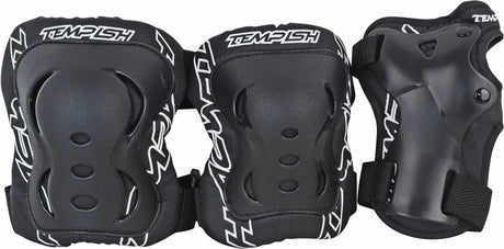Tempish - fid - ochraniacze na łyżwy - 3 szt. - dla dorosłych - czarny - xl