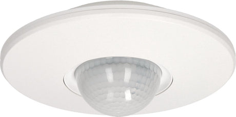 Detektor ruchu Orno natynkowy do 16m - wewnętrzny czujnik ruchu do lampy - czujnik przejścia 2000 lux - czujnik ruchu 360° - biały