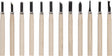 Kreator - hand tools - krt461002 - mini-houtbeitel - 135mm - 12 st.