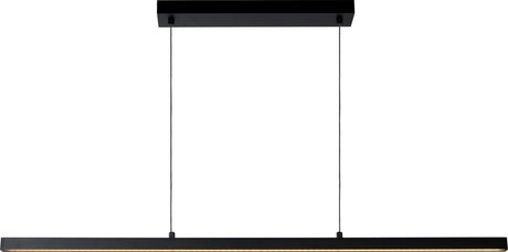 Lucide sigma - lampa wisząca - LED ściemnialna - 1x36w 2700k - czarna