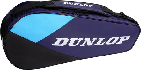 Dunlop – torba tenisowa – fx-club 3rkt – torba sportowa unisex – fioletowo-czarny cyjan