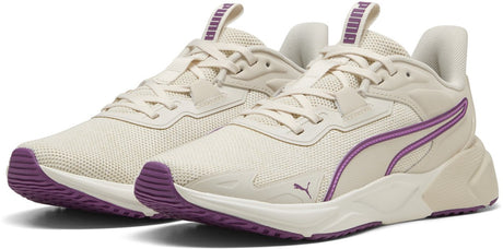 Puma dyspersja xt 4 dzianinowe buty sportowe unisex - alpejska śnieżno-elektryczna orchidea-śliwkowe wino
