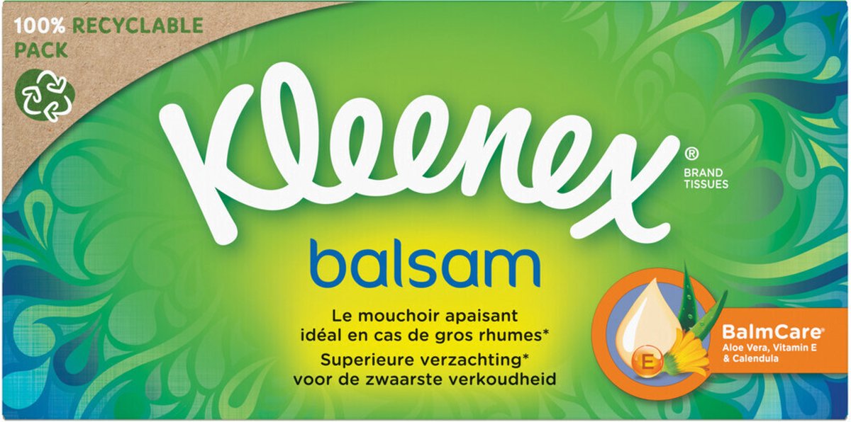 Balsam do chusteczek Kleenex 64 sztuki
