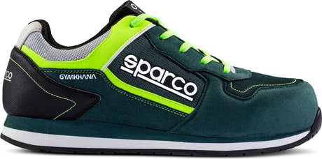Sparco Gymkhana Seb s1p src – sportowe buty ochronne w dynamicznym, wyścigowym stylu - zielone - rozmiar - 46