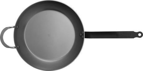 Kupujący mineralna czarna patelnia 32 cm – blacha stalowa – bez pfas – profesjonalne pieczenie – nadaje się do indukcji