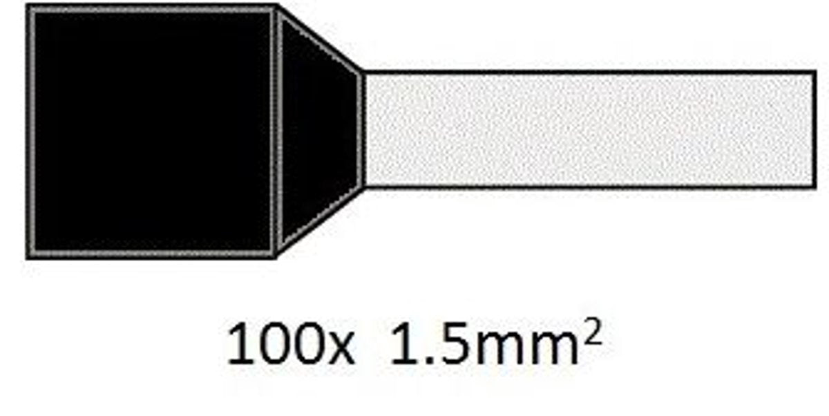 Tulejka Cimco izolowana 1,5 mm2 na 100