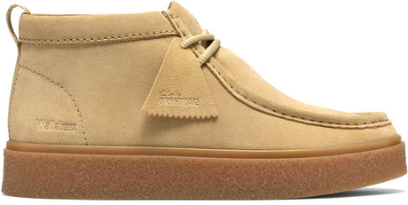 Clarks o boxbee wallabt lichtbruin heren veterschoenen - lichtbruin