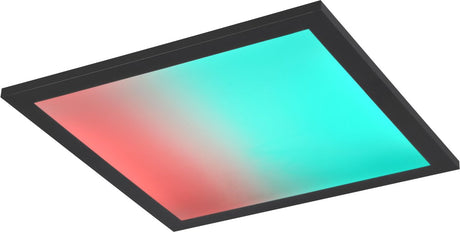 Rl live your light reality beta – lampa sufitowa – czarny mat – w komplecie. 1x SMD 13w - zintegrowany ściemniacz - pilot