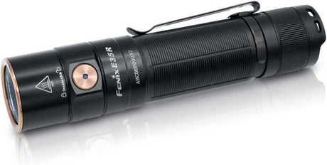 Latarka Fenix e35r opłata 35r mocna latarka edc do noszenia na co dzień, 3100 lumenów, aluminium