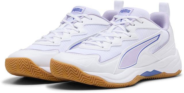 Puma solarflash 4 w+ dames sportschoenen - white-royal sapphire-light lavender 42