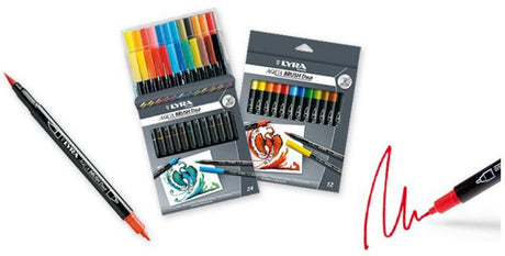 Flamaster Lyra Aqua Brush Duo 12 szt.