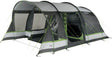 High peak tunneltent garda 4.0 - 4 persoons - verduisterde binnentent - grijs