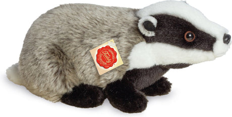 Pluszowy borsuk Teddy Hermann - pluszowe zwierzę leśne o średnicy 30 cm - jakość premium