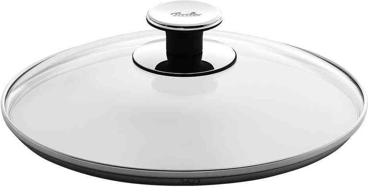 Niemarkowy sans marque fissler - pokrywka - szkło - 24 cm